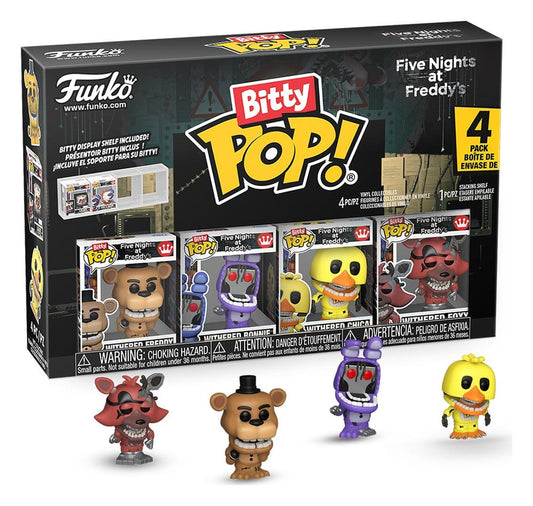 Five Nights at Freddy's Pack de 4 Figuras Bitty POP! Vinyl Series 6 2,5 cm