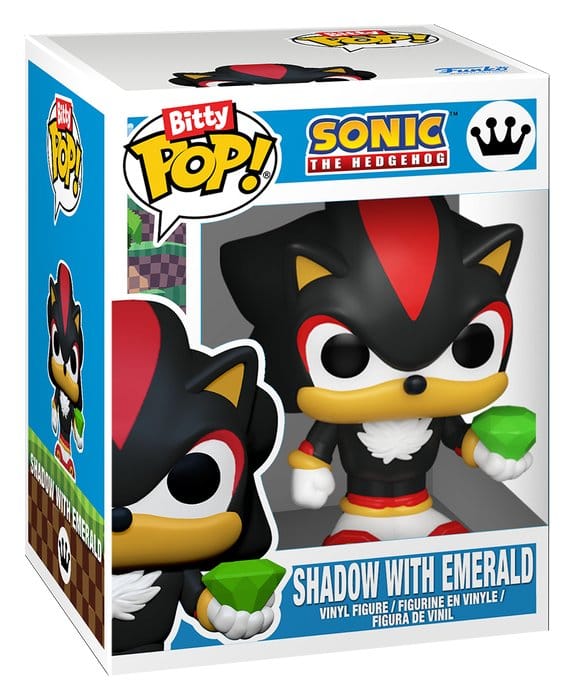 Sonic Pack de 4 Figuras Bitty POP! Vinyl Shadow 2,5 cm