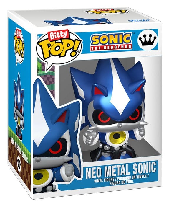 Sonic Pack de 4 Figuras Bitty POP! Vinyl Shadow 2,5 cm