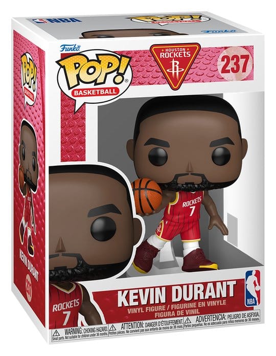 WNBA Legends POP! Sports Vinyl Figura Rockets- Kevin Durant 9 cm