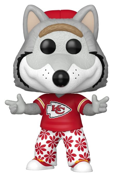 NFL Figura POP! Vinyl Mascots: Chiefs- Wolf 9 cm