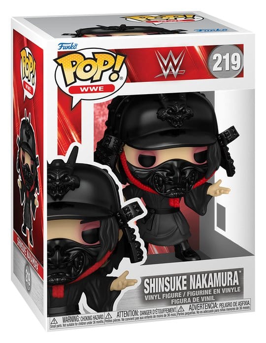 WWE POP! Vinyl Figuren Shinsuke Nakamura w/Chase 9 cm Surtido (6)