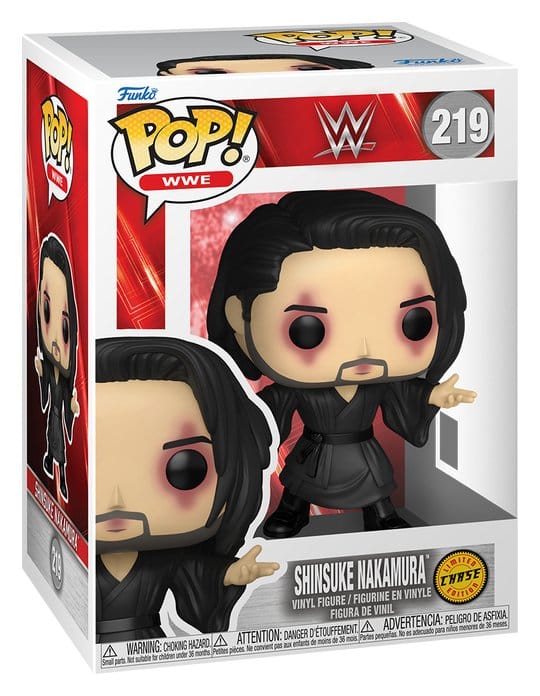 WWE POP! Vinyl Figuren Shinsuke Nakamura w/Chase 9 cm Surtido (6)