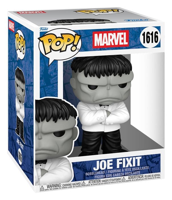 Marvel Super Sized POP! Figura Vinyl Joe Fix It 15 cm