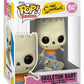 Los Simpson Figura POP! Animation Vinyl Skeleton Bart 9 cm