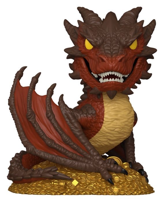 Trilogía de El hobbit POP! Deluxe Vinyl Figura Smaug (MT) 9 cm