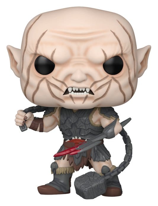 Trilogía de El hobbit POP! Movies Vinyl Figuren Azog w/Weapon 9 cm