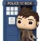 Doctor Who POP! Rides Deluxe Vinyl FiguraTenth Doctor with TARDIS 9 cm