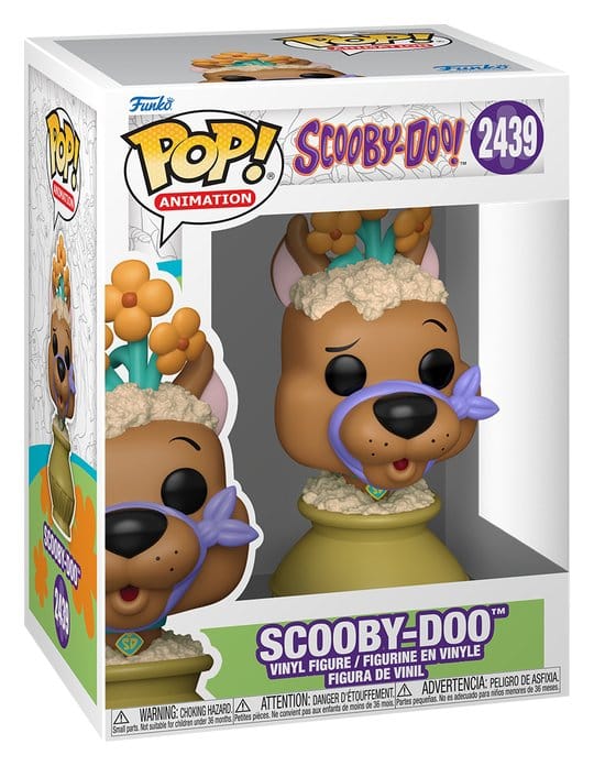 Scooby Doo Figura POP! Animation Vinyl Scooby Doo Vase 9 cm