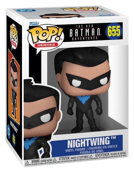 Las nuevas aventuras de Batman POP! Animation Vinyl Figura Nightwing 9 cm