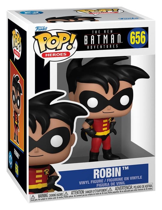 Las nuevas aventuras de Batman POP! Animation Vinyl Figura Robin 9 cm