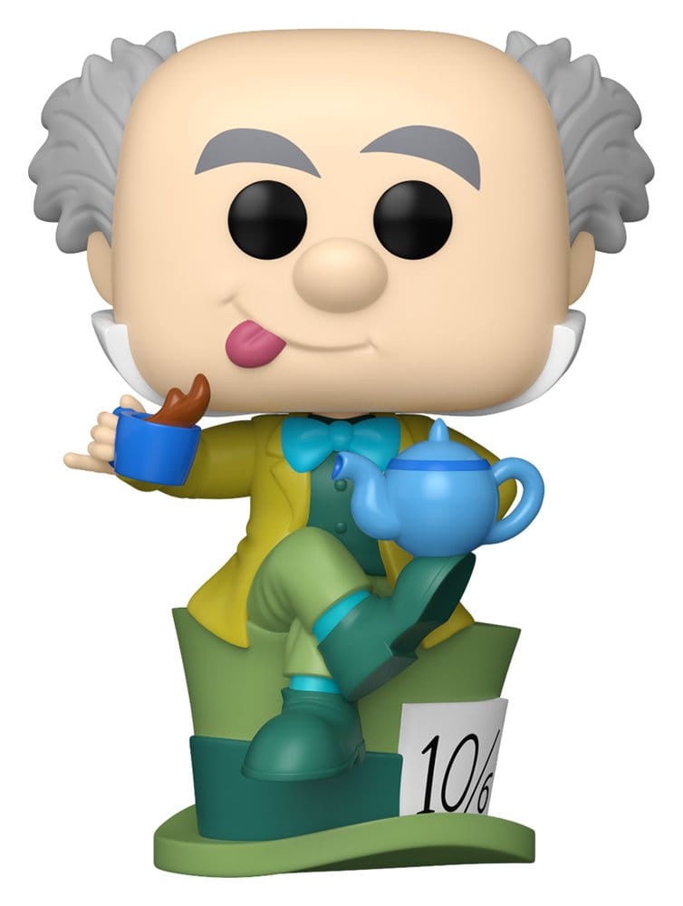Alicia en el país de las maravillas Figura POP! Vinyl Mad Hatter with Tea 9 cm