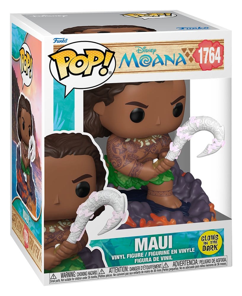Moana POP! Premium Vinyl Figura Maui (GW) 9 cm