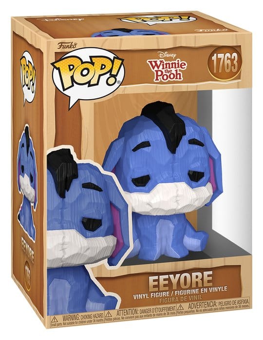 Winnie the Pooh POP! Animation Vinyl Figura Eeyore (Whittled) 9 cm