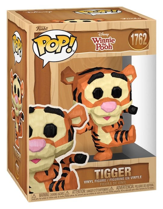 Winnie the Pooh POP! Animation Vinyl Figura Tigger (Whittled) 9 cm