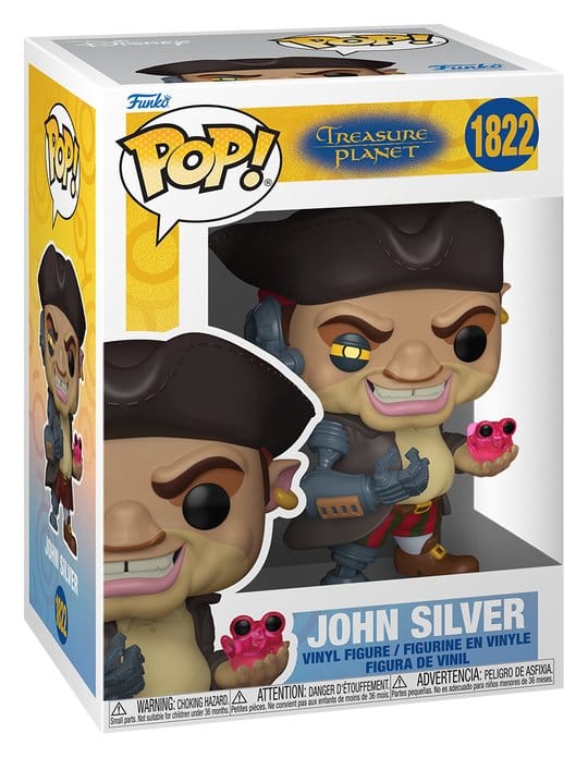 El planeta del tesoro POP! Disney Vinyl Figura John Silver 9 cm