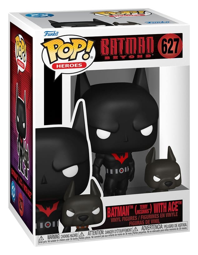 Batman del futuro: El Regreso del Joker Figura POP! Heroes Vinyl Batman w/Ace 9 cm