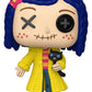 Coraline Figura POP! Movies Vinyl Coraline (Patchwork) 9 cm