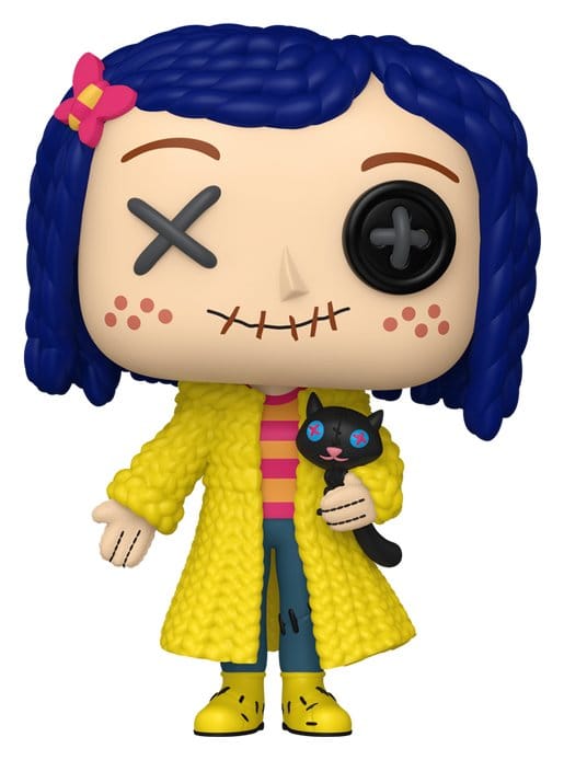 Coraline Figura POP! Movies Vinyl Coraline (Patchwork) 9 cm