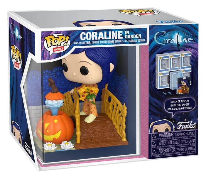 Coraline POP! Nooks Diorama de vinilo Garden 16 cm