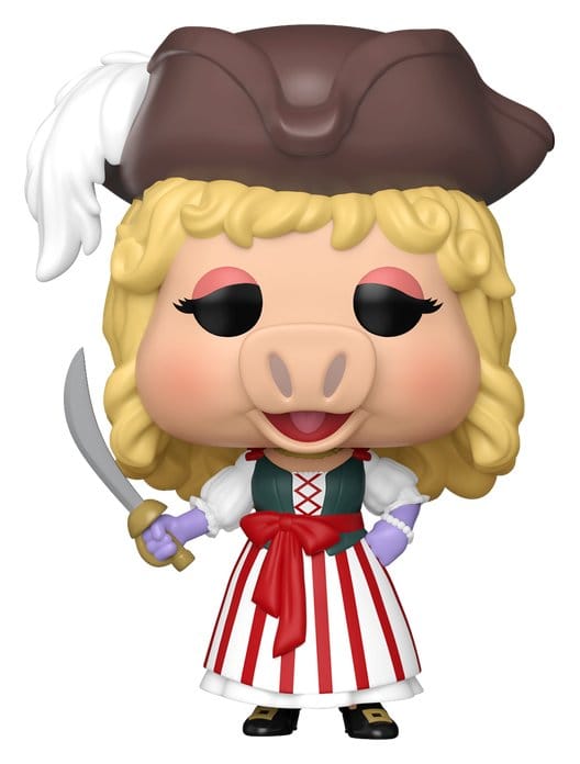 Los Teleñecos en la Isla del Tesoro Figura POP! Movies Vinyl Miss Piggy 9 cm