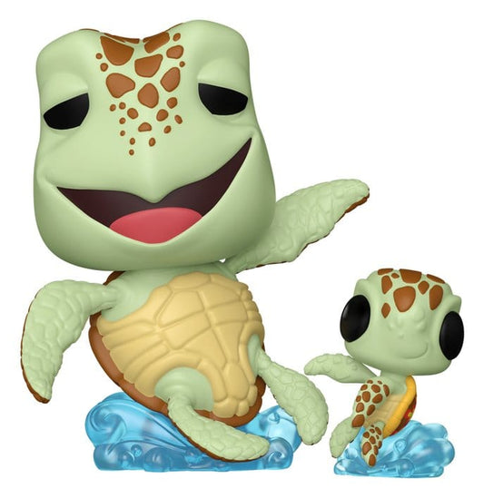 Buscando a Nemo POP! & Buddy Vinyl Figura Crush w/Squirt 9 cm