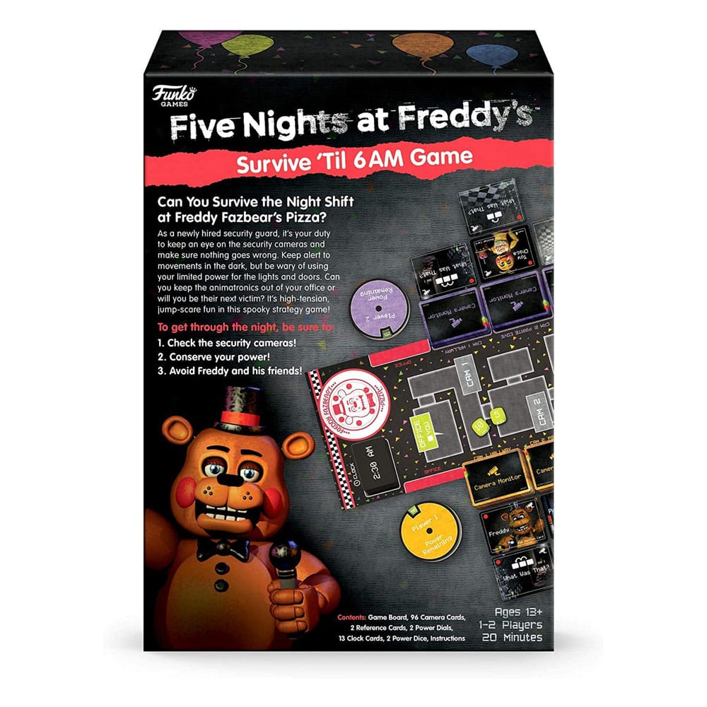 Five Nights at Freddy's Juego de Mesa Survive ´Til 6am