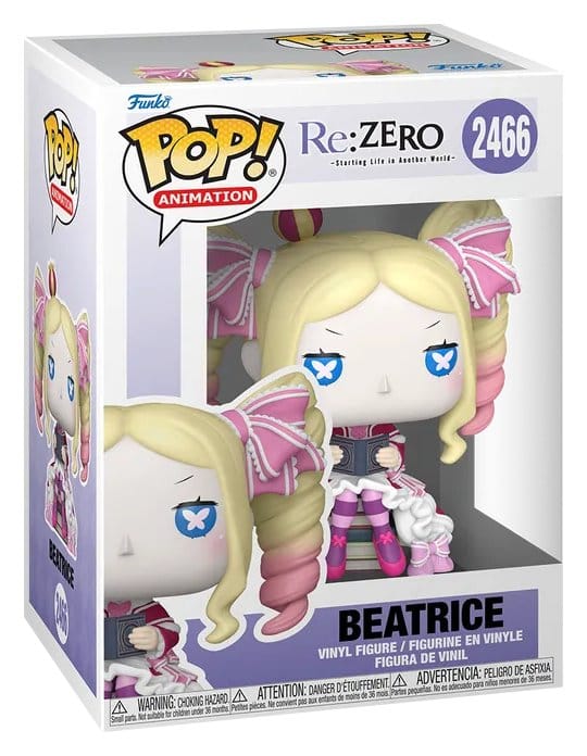 Re:Zero Figura POP! Animation Vinyl Beatrice 9 cm