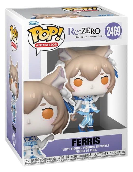 Re:Zero Figuras POP! Animation Vinyl Ferris with Chase 9 cm Surtido (6)