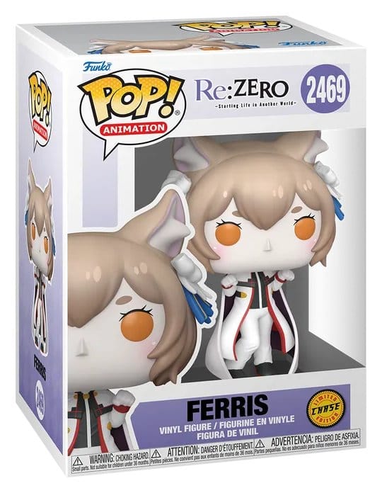 Re:Zero Figuras POP! Animation Vinyl Ferris with Chase 9 cm Surtido (6)