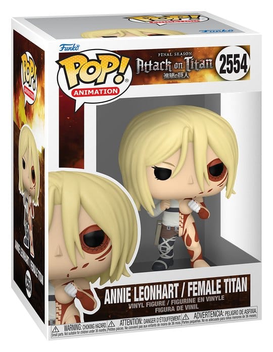 Attack on Titan POP! Animation Vinyl Figura Split- Female Titan 9 cm
