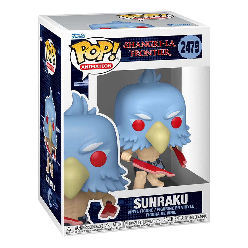 Shangri-La Frontier Figuras POP! Animation Vinyl Sunraku with Chase 9 cm Surtido (6)