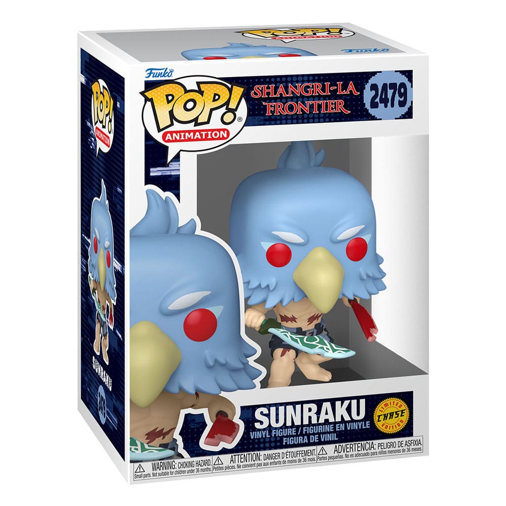 Shangri-La Frontier Figuras POP! Animation Vinyl Sunraku with Chase 9 cm Surtido (6)