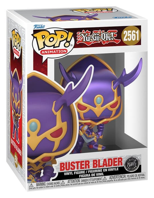 Yu-Gi-Oh POP! Animatiion Vinyl Figuren Buster Blader(MT)  w/Chase 9 cm Surtido (6)