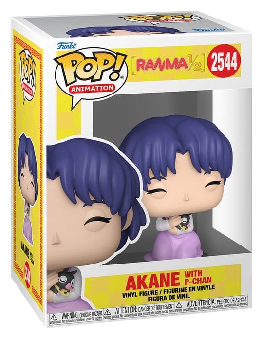 Ranma 1/2 POP! Animation Vinyl Figura Akane & P-Chan 9 cm