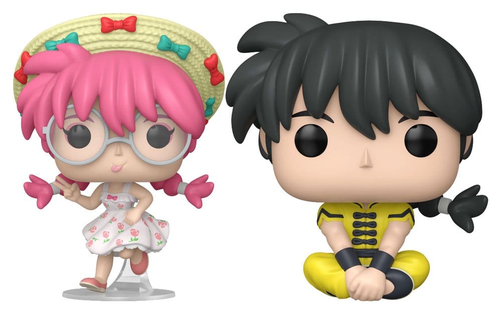 Ranma 1/2 POP! Animatiion Vinyl Figuren Ranma w/Chase 9 cm Surtido (6)