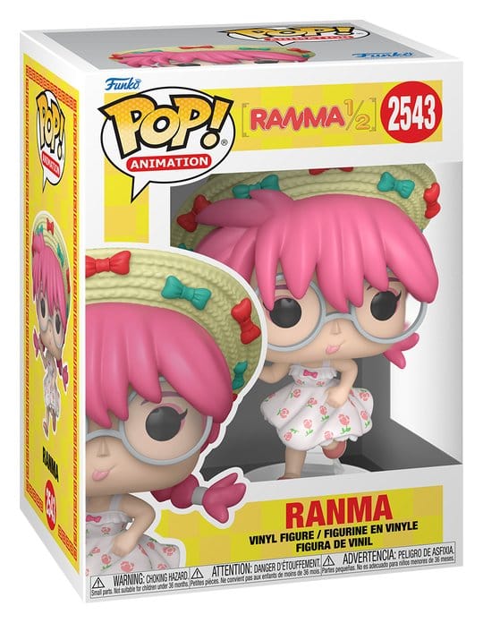Ranma 1/2 POP! Animatiion Vinyl Figuren Ranma w/Chase 9 cm Surtido (6)