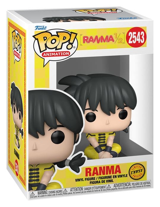 Ranma 1/2 POP! Animatiion Vinyl Figuren Ranma w/Chase 9 cm Surtido (6)