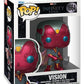 Marvel POP! Comics Vinyl Figura Vision with Mjolnir 9 cm