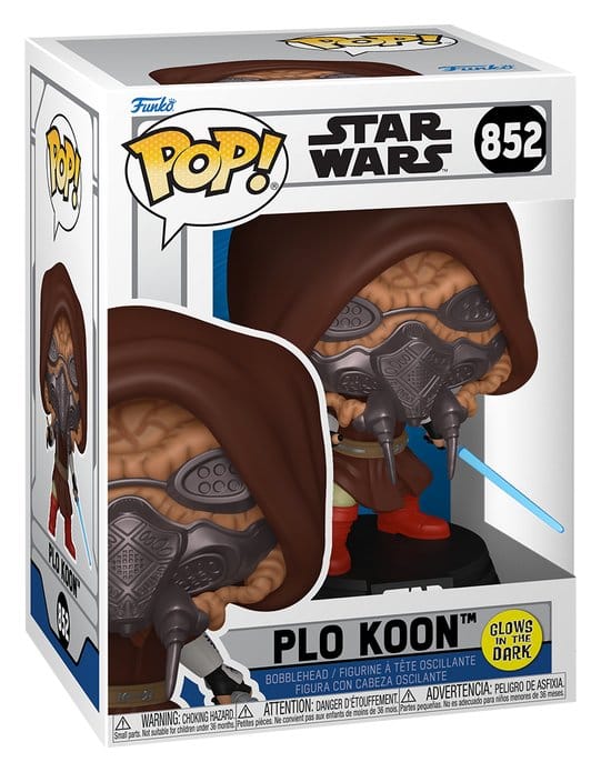 Star Wars Animation Figura POP! Vinyl Plo Koon (GW) 9 cm