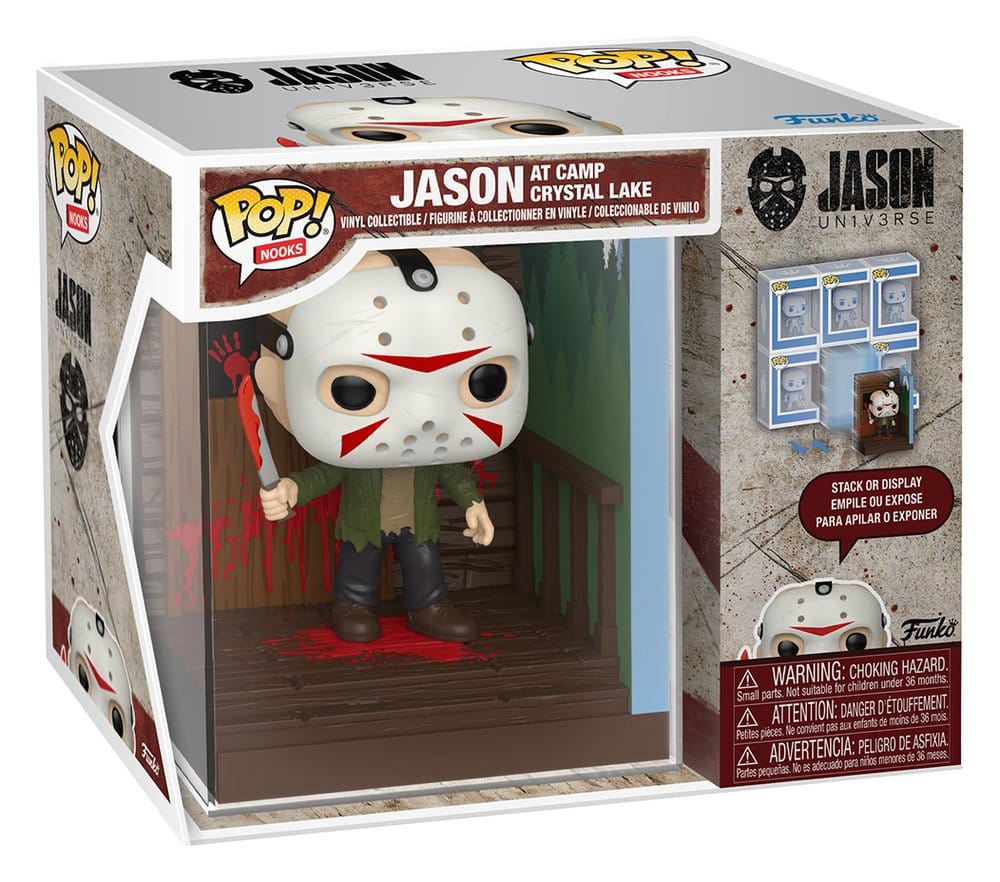 Viernes 13 POP! Nooks Diorama de vinilo Jason Underwater 16 cm