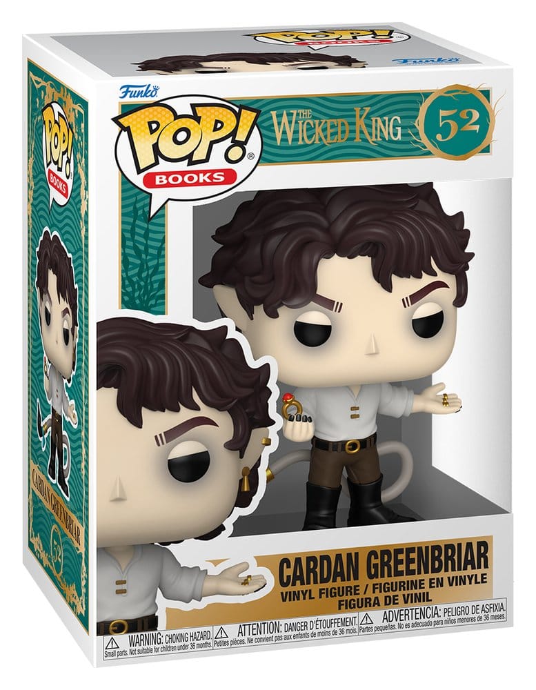 Folk of Air Series Figura POP! Books Vinyl The Wicked King - Cardan G 9 cm