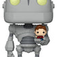El gigante de hierro Super Sized POP! Animation Vinyl Figura Iron Giant w/Hogarth 15 cm