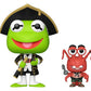 Los Teleñecos en la Isla del Tesoro POP! Pop! & Buddy Vinyl FiguraKermit & Polly 9 cm
