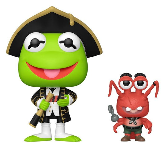 Los Teleñecos en la Isla del Tesoro POP! Pop! & Buddy Vinyl FiguraKermit & Polly 9 cm