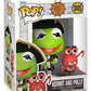 Los Teleñecos en la Isla del Tesoro POP! Pop! & Buddy Vinyl FiguraKermit & Polly 9 cm