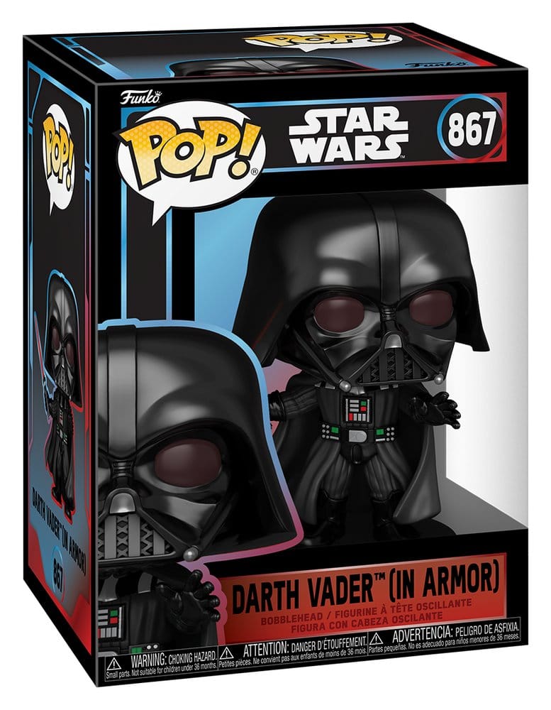 Star Wars Figura POP! Vinyl Cabezón Darth Vader (In Armor) 11 cm