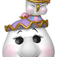 La bella y la bestia Figura POP! Disney Vinyl Mrs. Potts w/Chip 9 cm