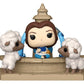 La bella y la bestia POP! Moment Vinyl Figuras Belle at Fountain 15 cm