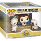 La bella y la bestia POP! Moment Vinyl Figuras Belle at Fountain 15 cm